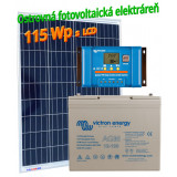 Ostrovná elektráreň 115Wp/12V Victron Energy - komplet